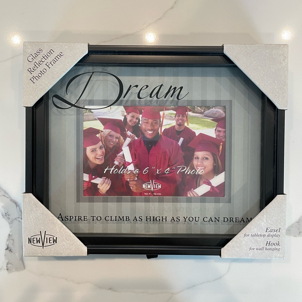 NIB Dream Glass Reflection Picture / Photo Frame